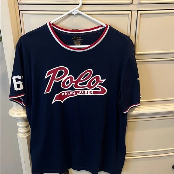 Polo by Ralph Lauren Navy Blue T-Shirt - Picture 1 of 6